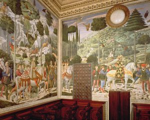 The Procession of the Magi by Benozzo di Lese di Sandro Gozzoli